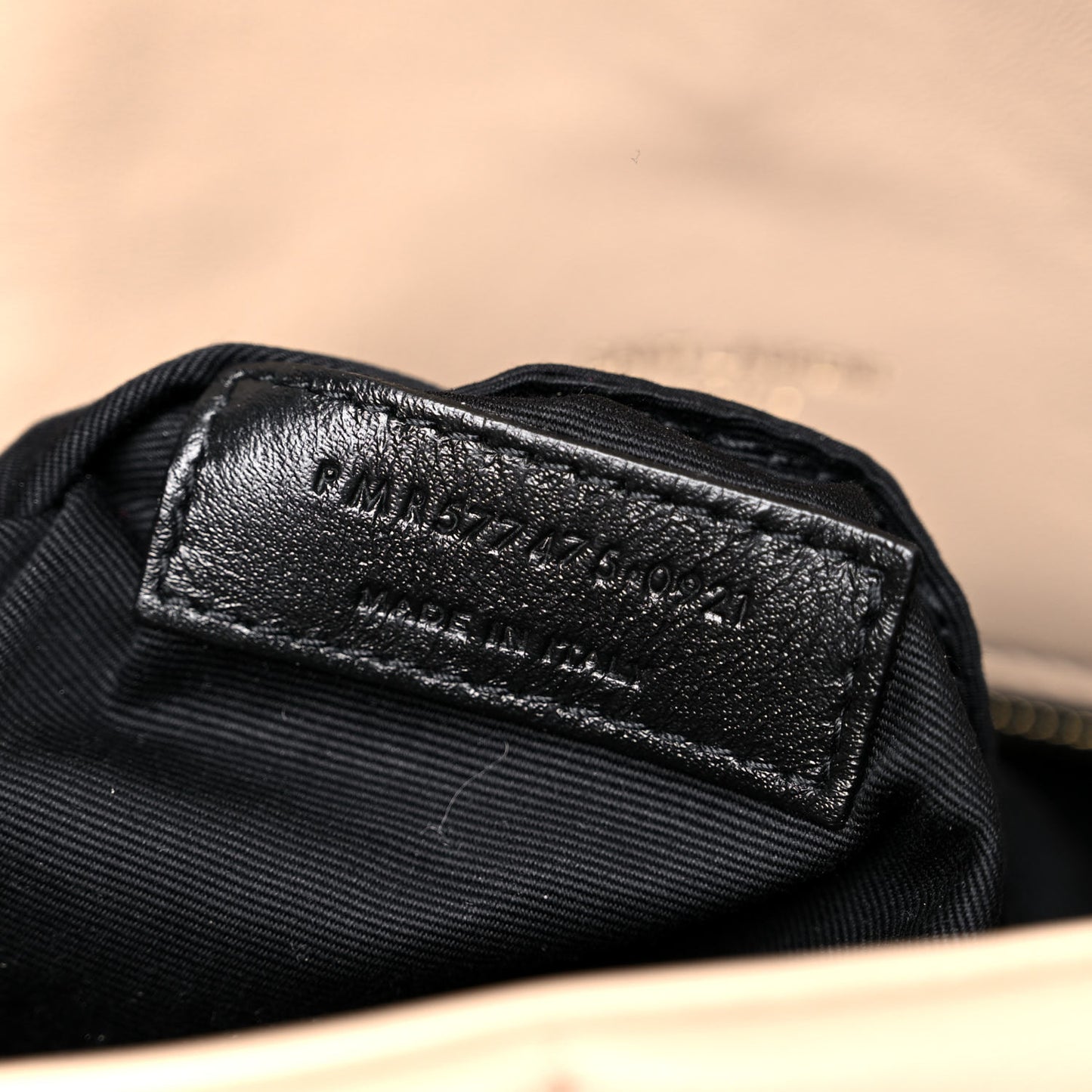 Lambskin Quilted Medium Loulou Puffer Monogram Chain Satchel Dark Beige