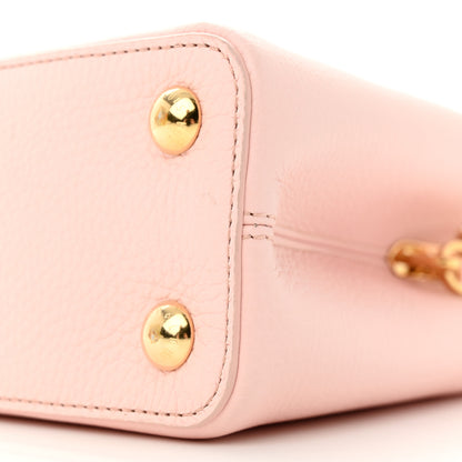 Louis Vuitton Taurillon Capucines BB Rose Jasmin 9 of 11