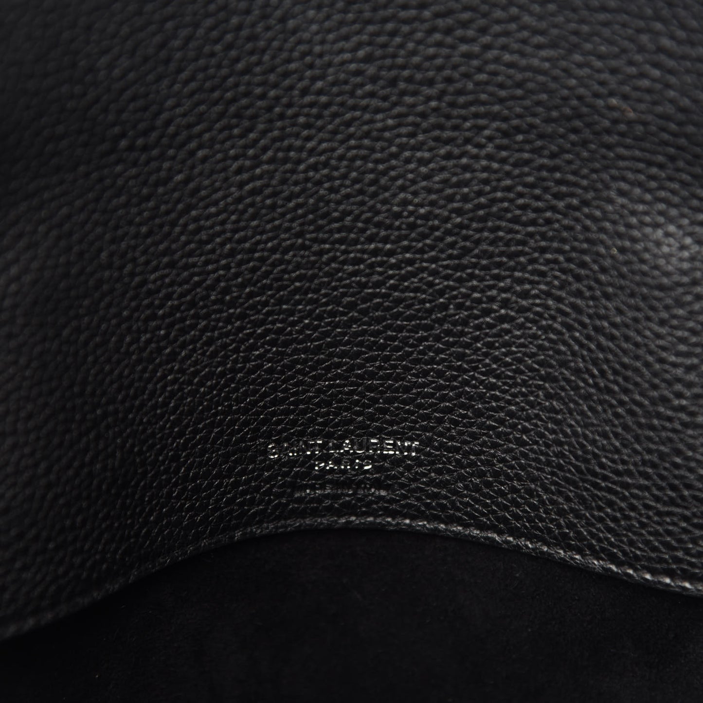 Grained Calfskin Small Supple Sac De Jour Black
