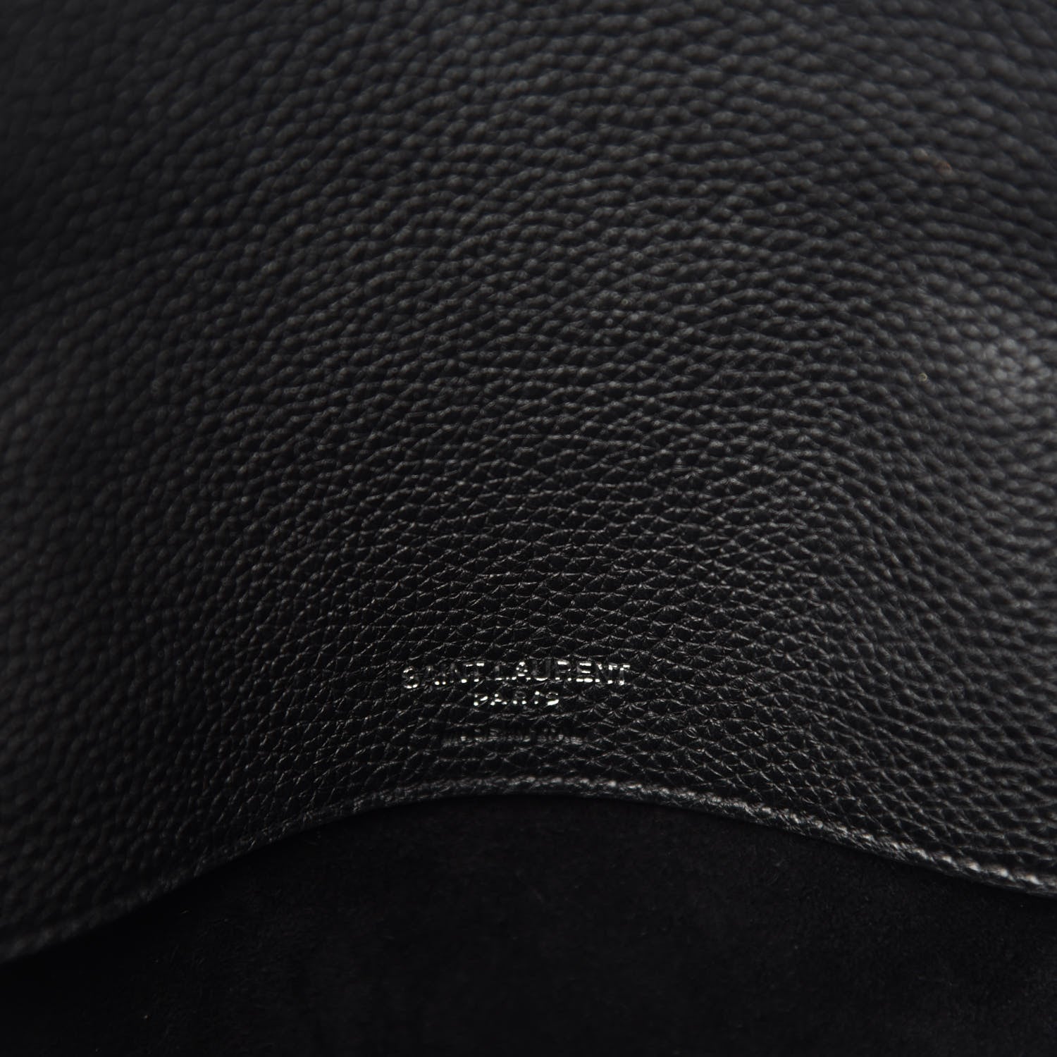 Saint Laurent Grained Calfskin Small Supple Sac De Jour Black 8 of 9