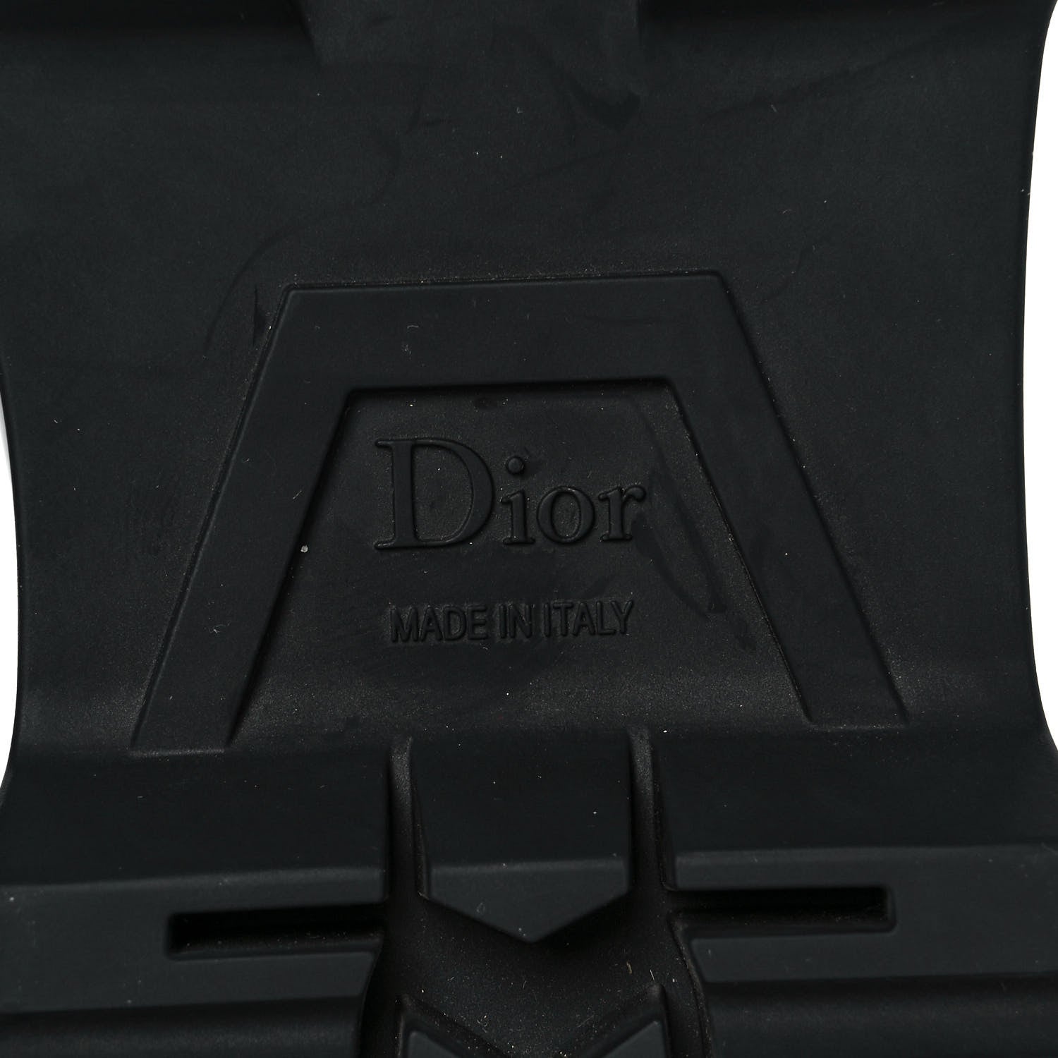 Christian Dior Brushed Calfskin Dior Code Lug Sole 15mm Loafers 38 Black 6 of 9