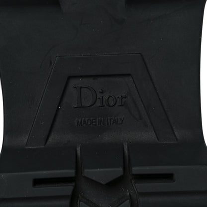 Christian Dior Brushed Calfskin Dior Code Lug Sole 15mm Loafers 38 Black 6 of 9