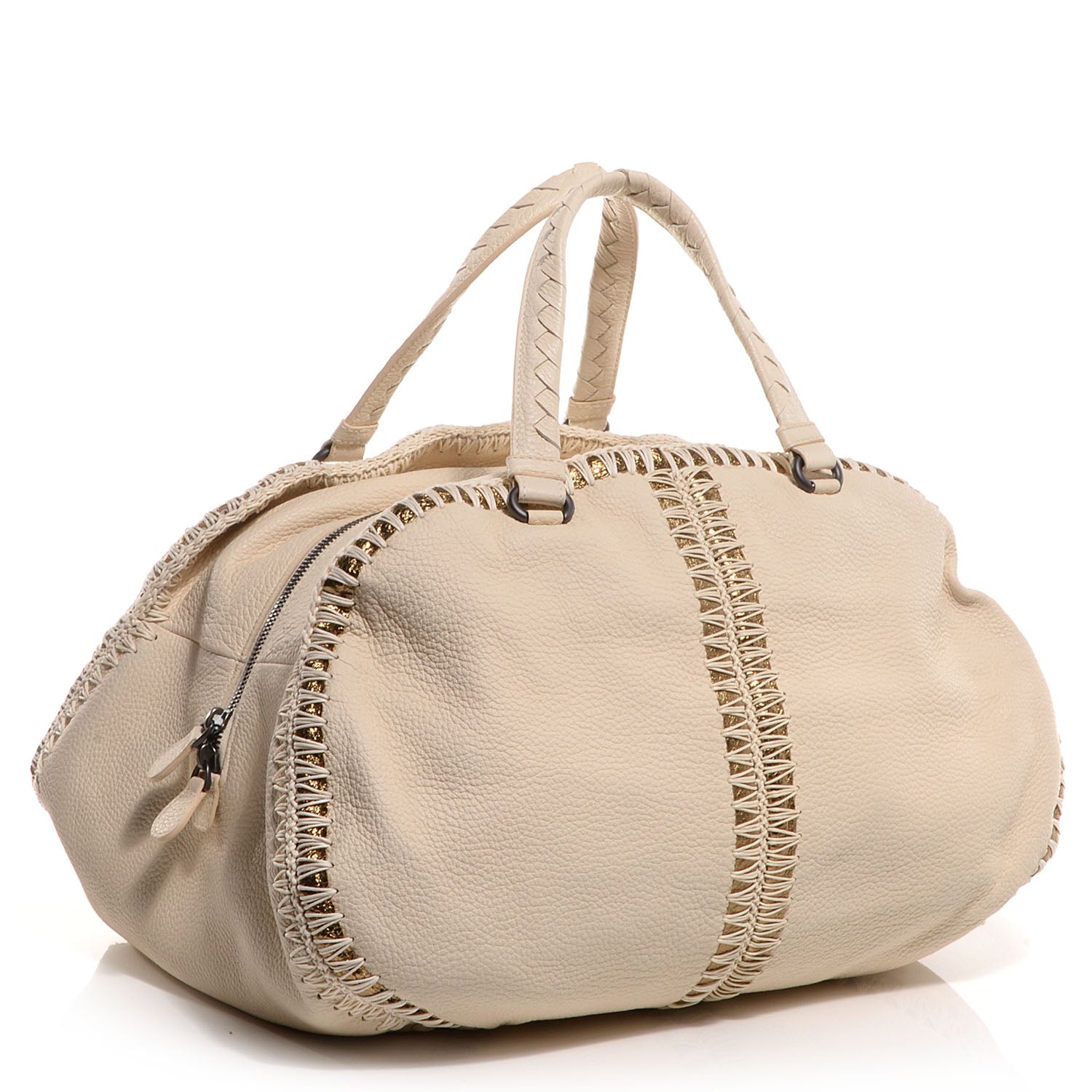 Bottega Veneta Cervo Uncinetto Bag Natural 3 of 8