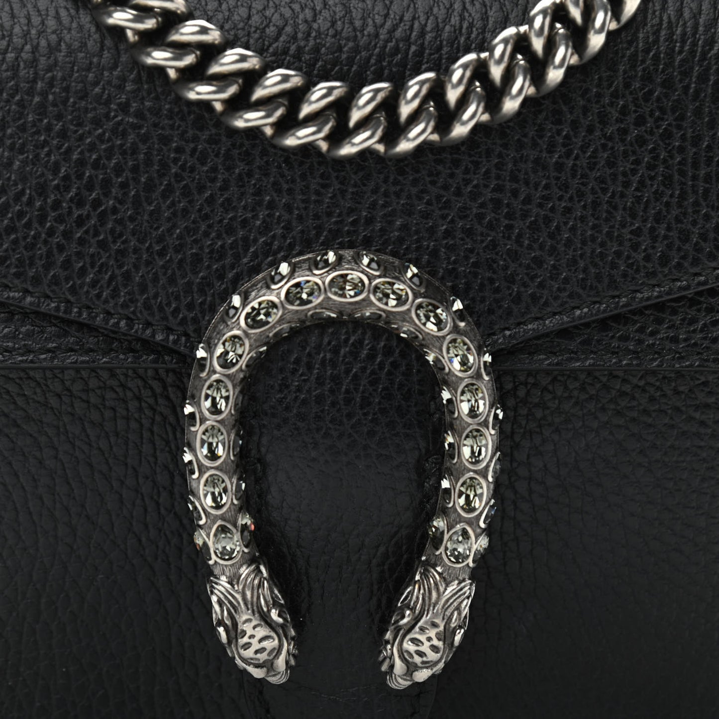 Calfskin Mini Dionysus Shoulder Bag Black