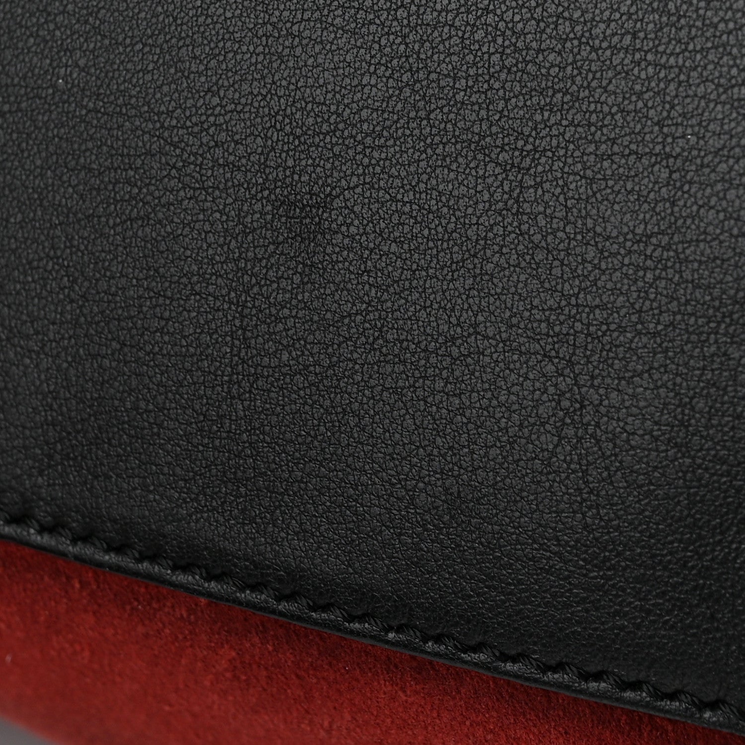 Loewe Suede Medium Puzzle Bag Red 12 of 14