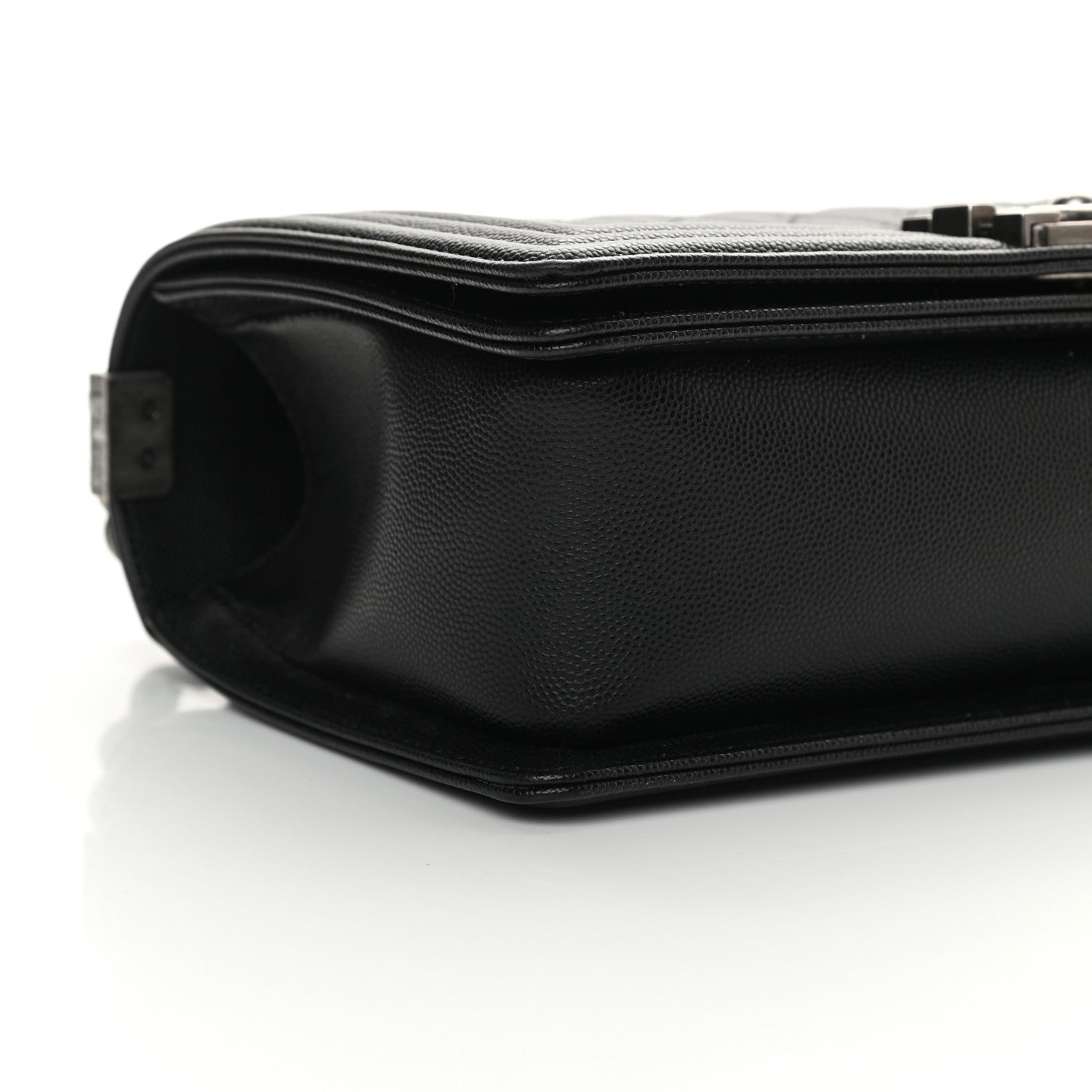 Chanel Caviar Quilted Medium Boy Flap Black 9 of 12