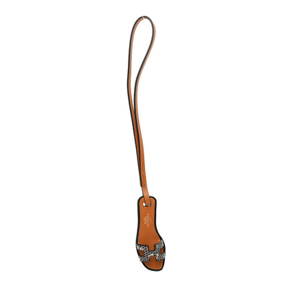 Hermes Lizard Butler Calfskin Hunter Oran Nano Bag Charm Ombre 1 of 4