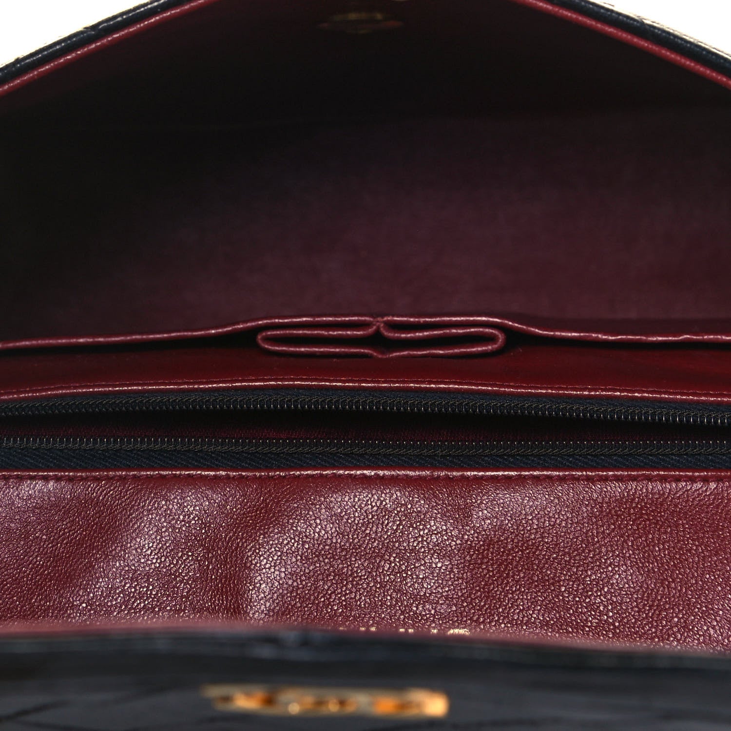 Chanel Lambskin Quilted Medium Single Flap Black 4 of 17