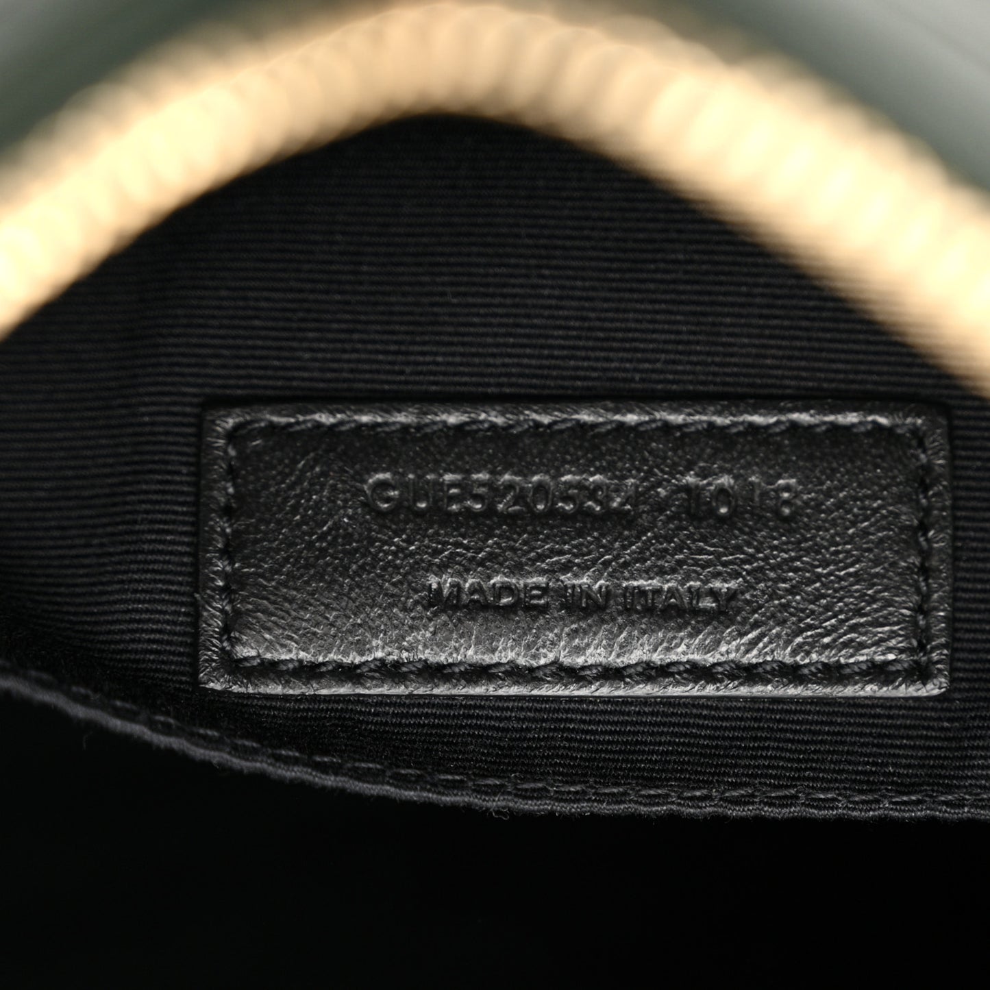 Calfskin Matelasse Monogram Lou Camera Bag Vert Fonce