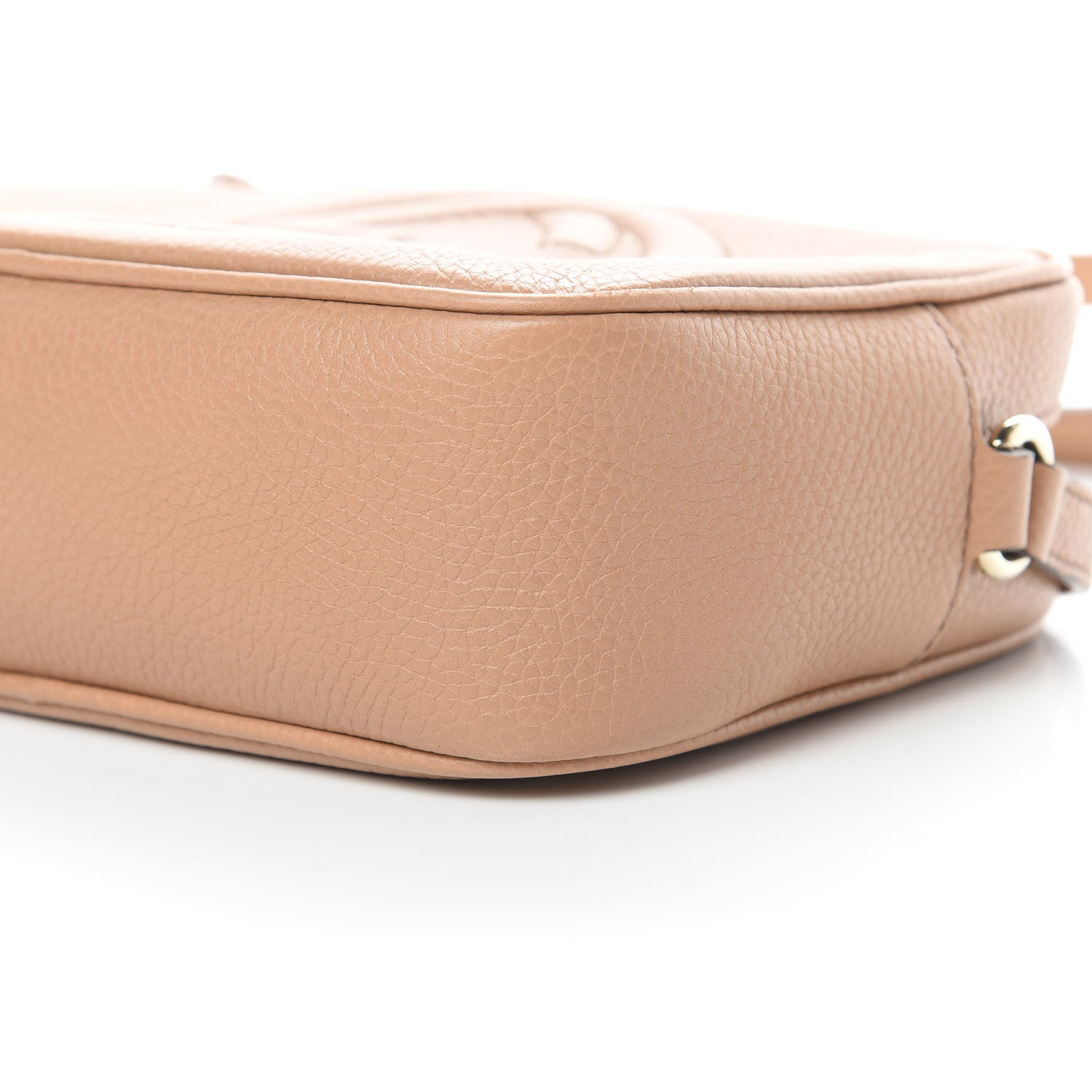 Gucci Pebbled Calfskin Small Soho Disco Bag Rose Beige 10 of 14