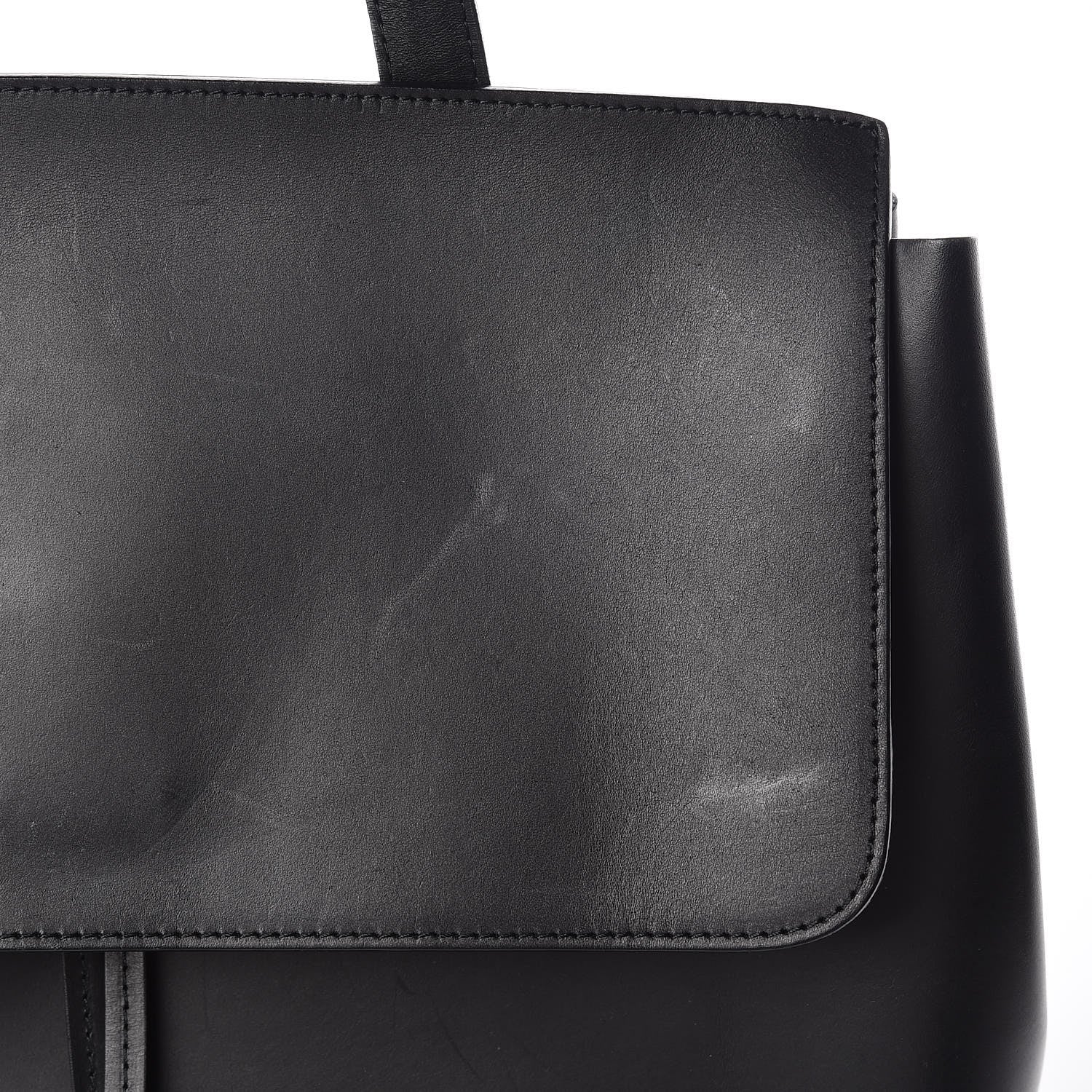 Mansur Gavriel Calfskin Lady Bag Black Flamma 10 of 13