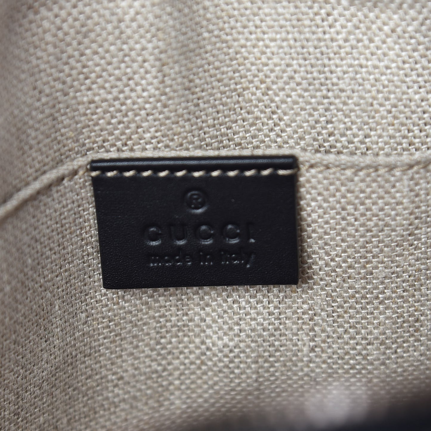 Calfskin Web Small Webby Bee Shoulder Bag Black