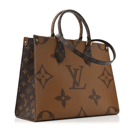 Louis Vuitton Reverse Monogram Giant Onthego MM 3 of 10