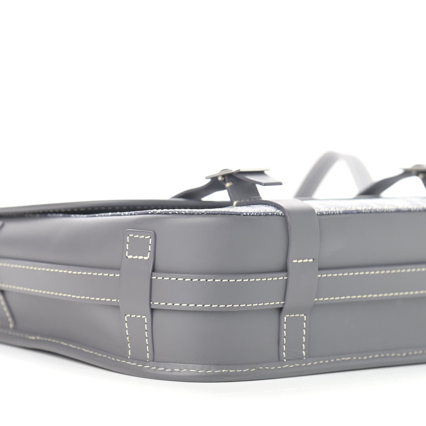 Goyardine Belvedere MM Messenger Bag Grey
