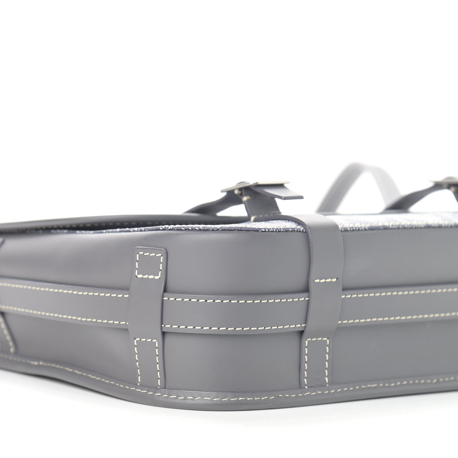 Goyard Goyardine Belvedere MM Messenger Bag Grey 7 of 8