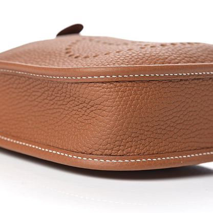 Hermes Taurillon Clemence Evelyne TPM Gold 8 of 11