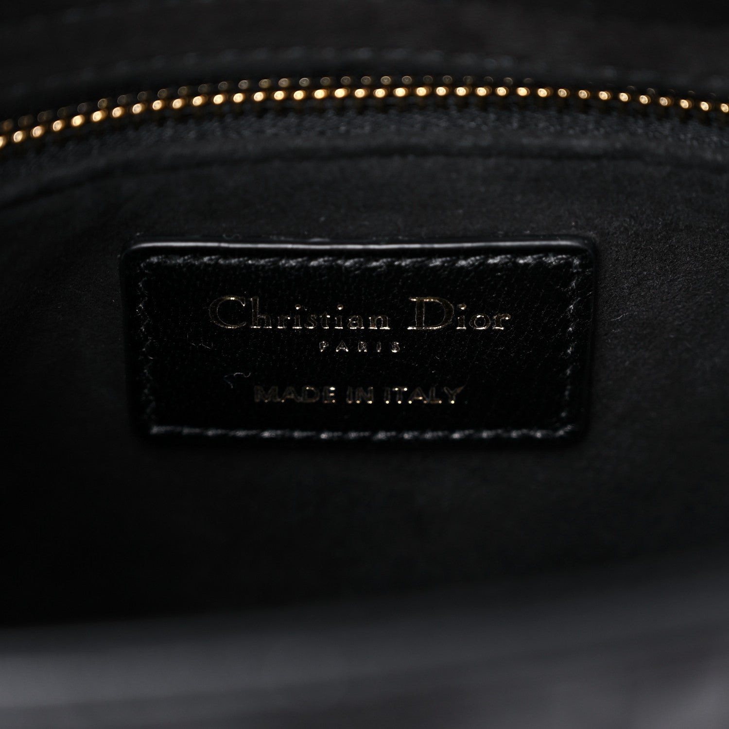 Christian Dior Lambskin Cannage Small My ABCDior Lady Dior Black 7 of 11