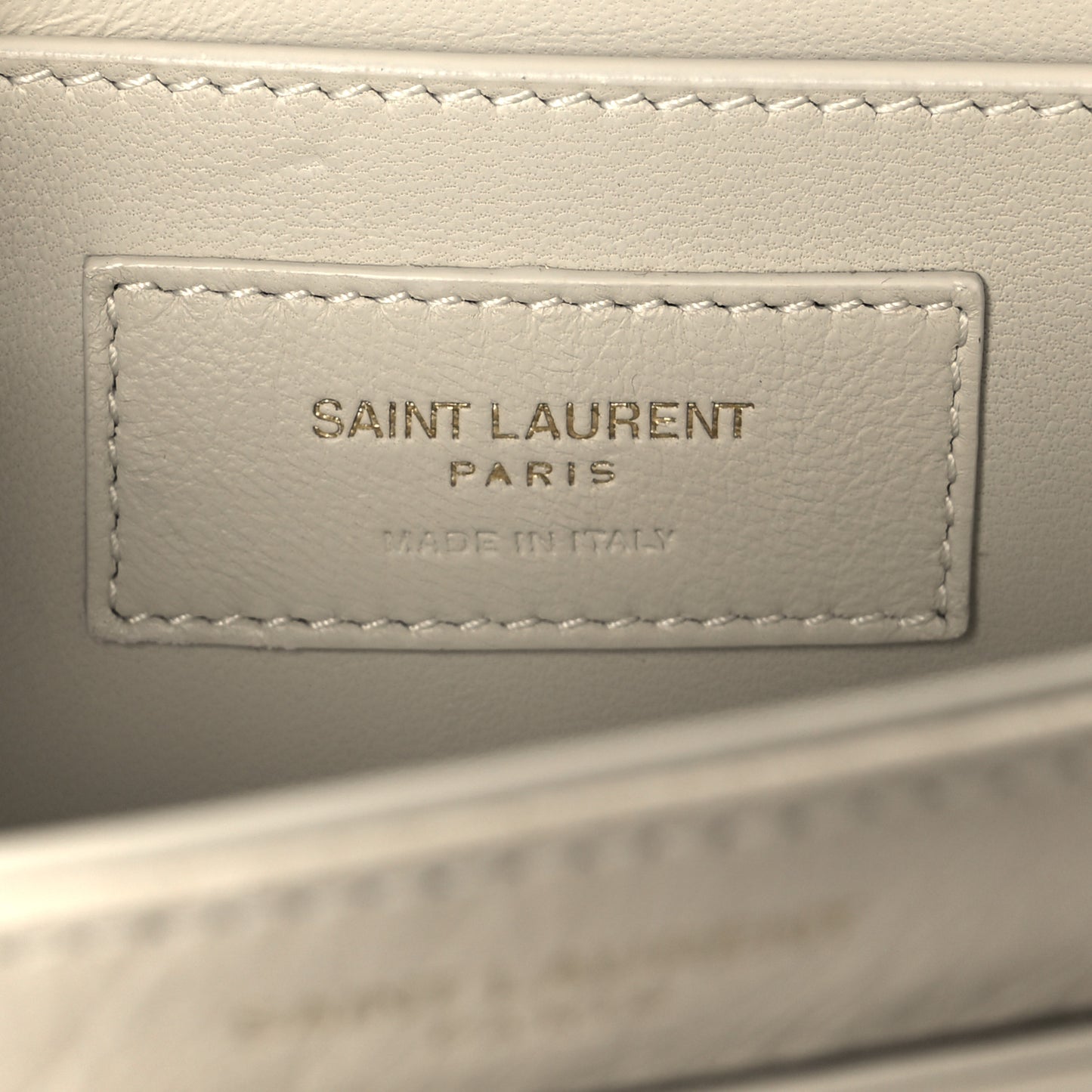 Ostrich Small Solferino Satchel Crema Soft