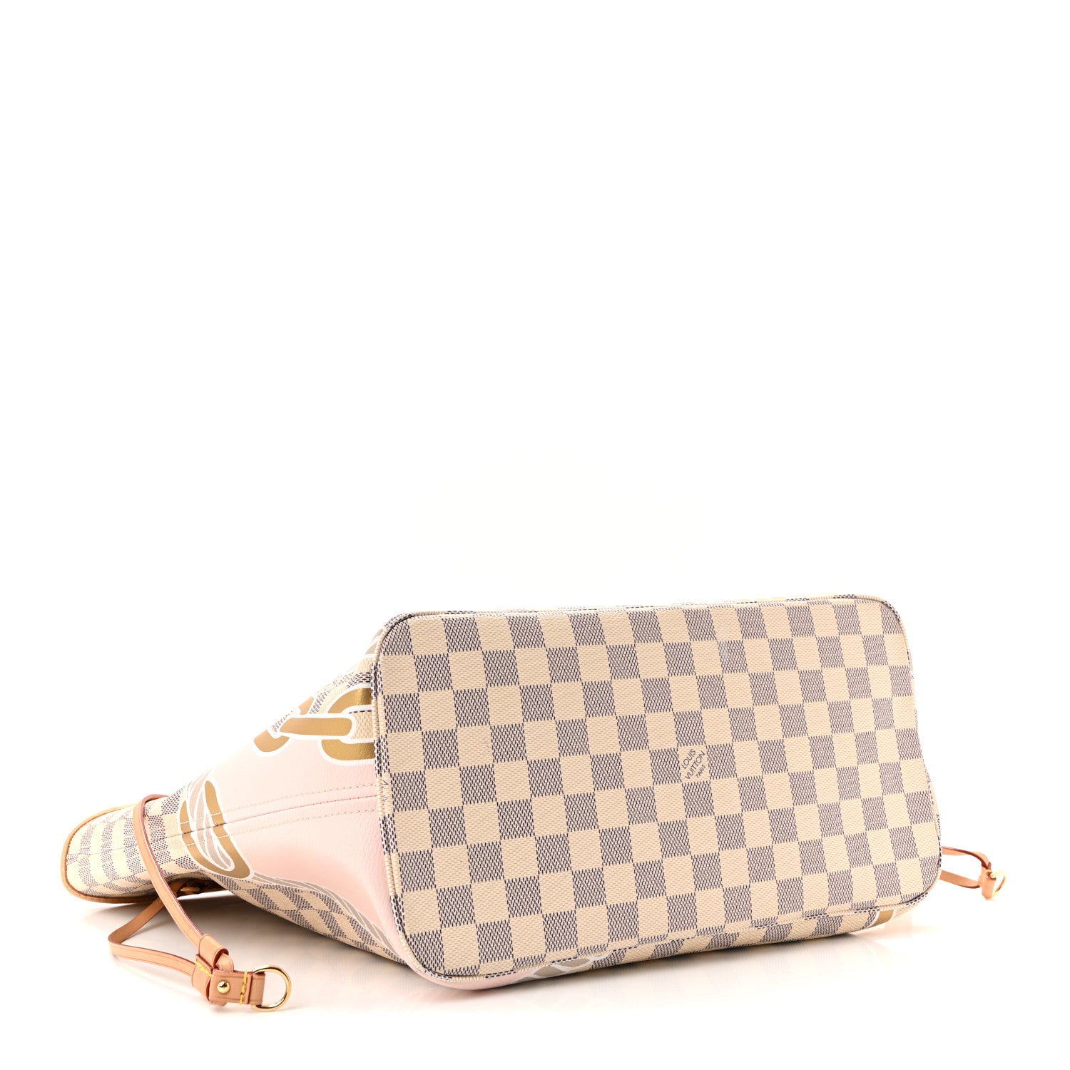 Louis Vuitton Damier Azur Nautical Neverfull MM 4 of 13