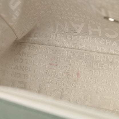 Chanel Lambskin Quilted Lady Graphic Flap Green 13 of 15