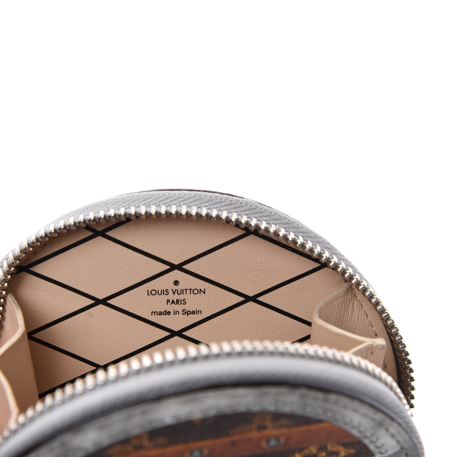 Louis Vuitton Transformed Monogram Time Trunks Micro Boite Chapeau Coin Purse Marron 6 of 7