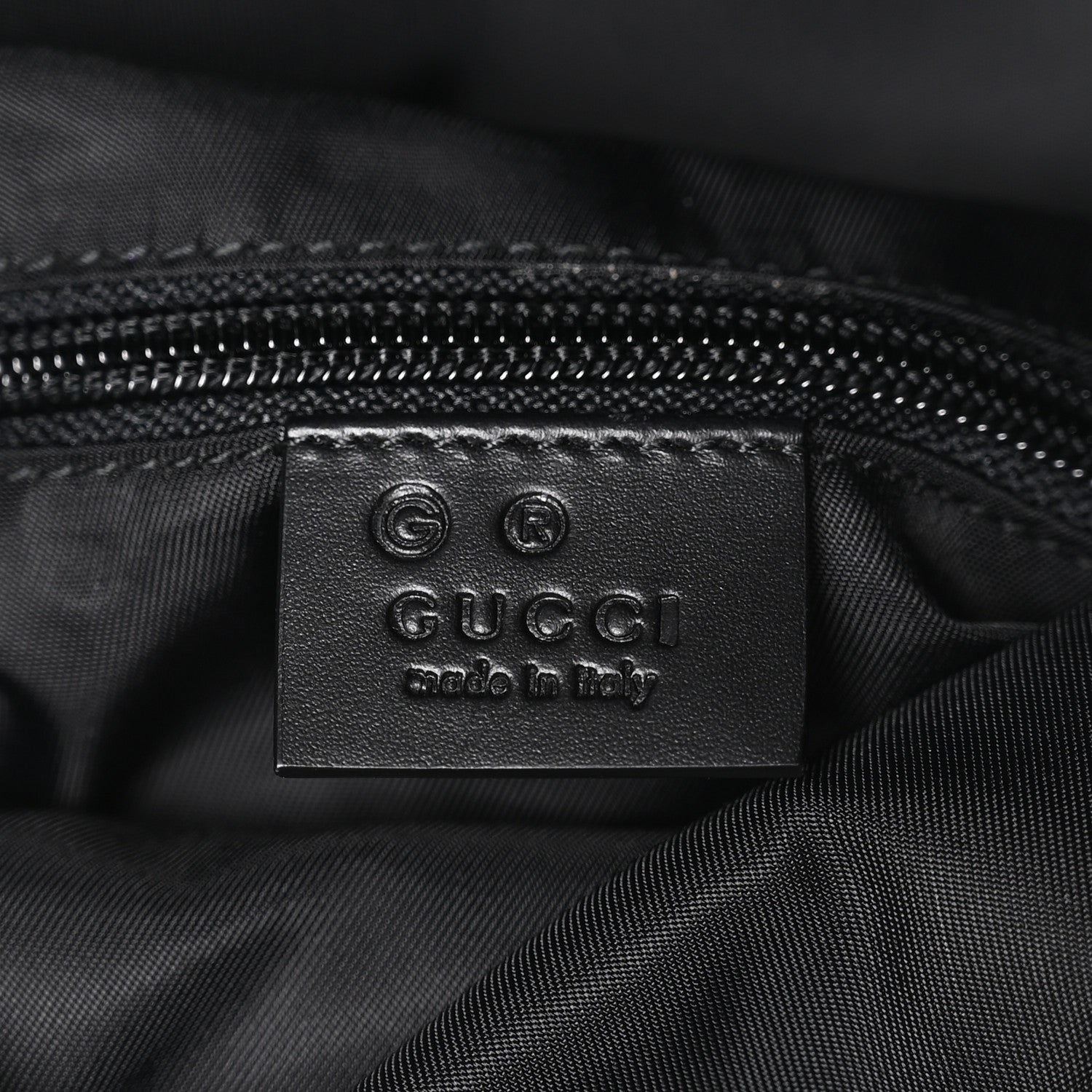 Gucci Techno Canvas Web Single Buckle Backpack Black 6 of 11