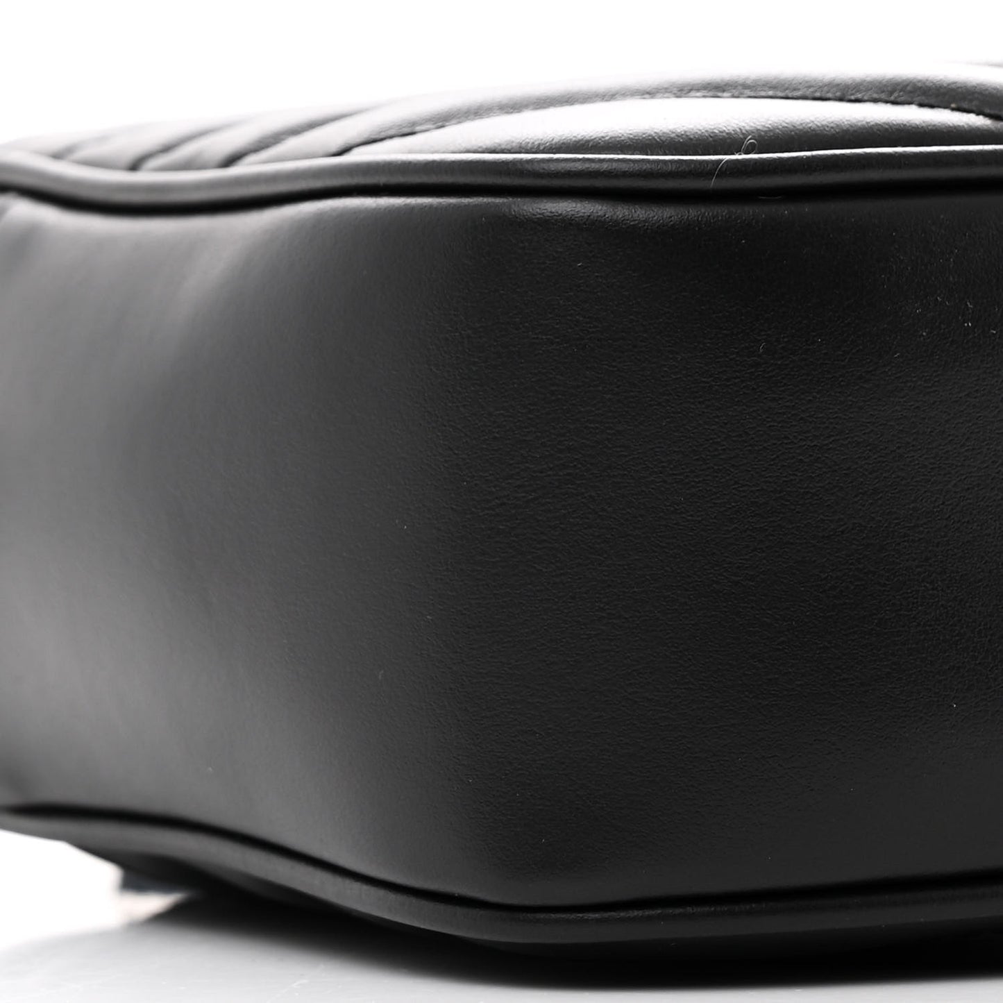 Calfskin Matelasse Monogram Lou Camera Bag Black