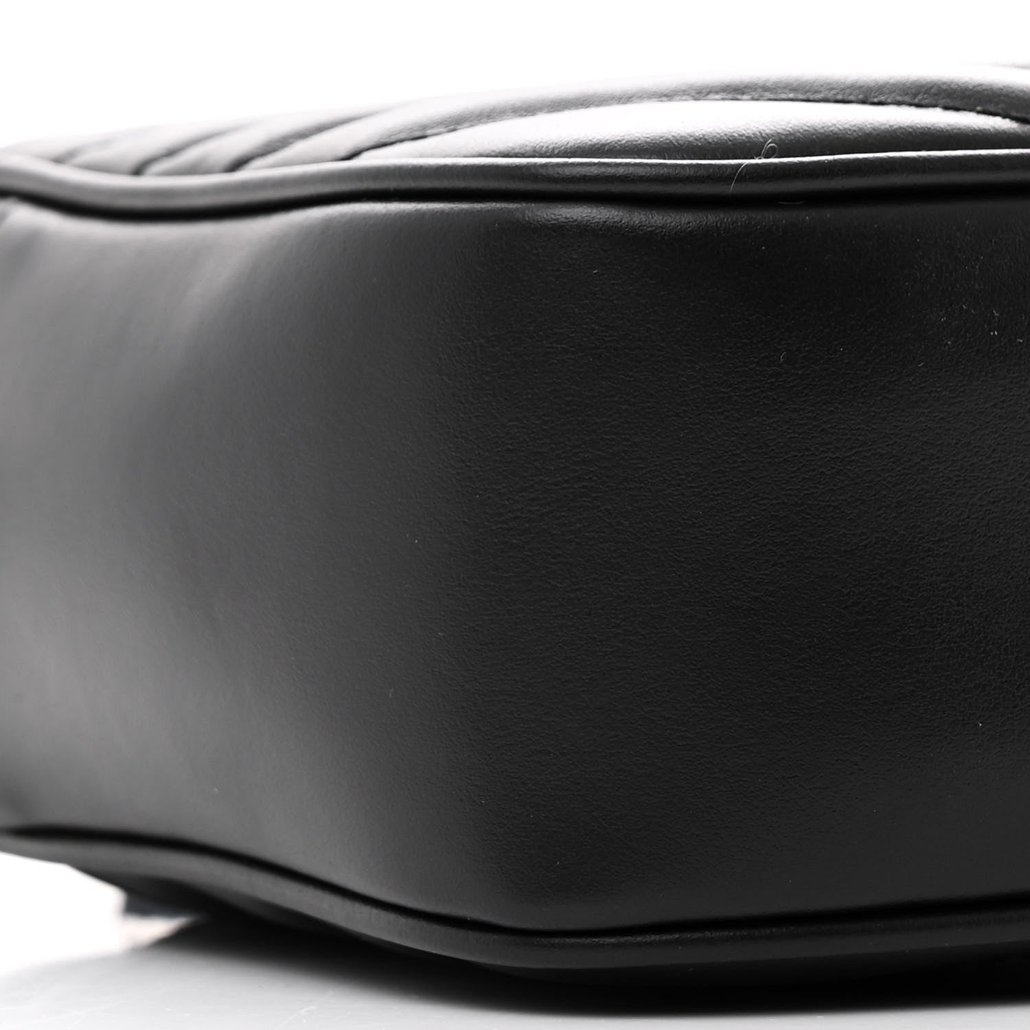 Saint Laurent Calfskin Matelasse Monogram Lou Camera Bag Black 9 of 11