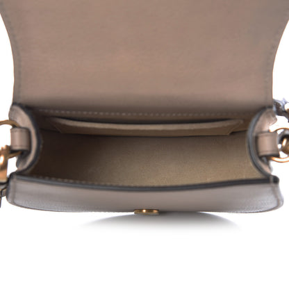 Chloe Calfskin Suede Small Nile Bracelet Bag Motty Grey 5 of 9
