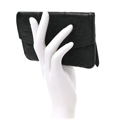 Louis Vuitton Empreinte Key Pouch Black 2 of 6