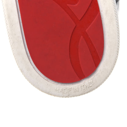 Christian Louboutin Fabric Calfskin Croc Embossed Mens Lou Spikes Orlato Flat Sneakers 42 Multicolor 7 of 9