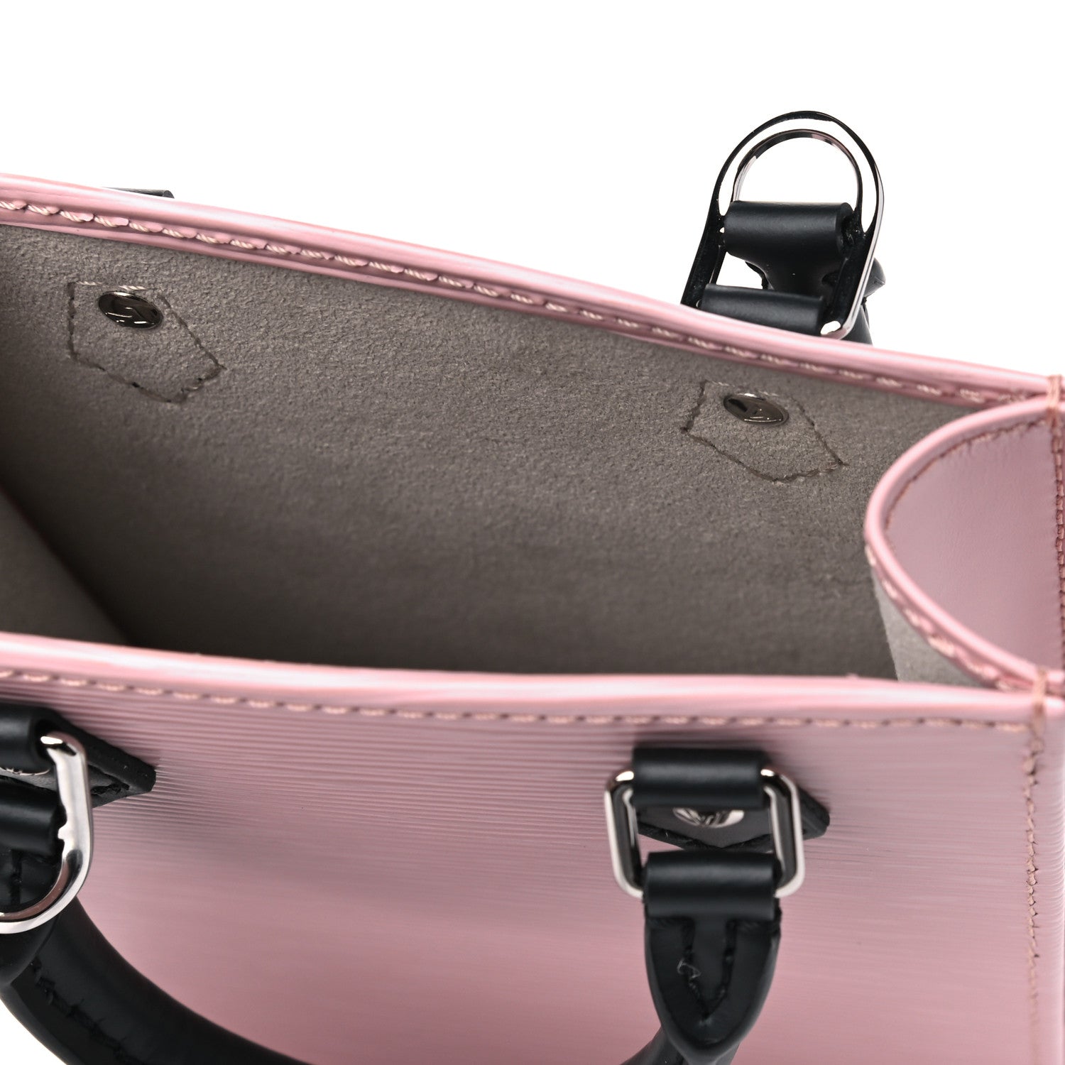 Louis Vuitton Epi Petit Sac Plat Rose Ballerine 5 of 5