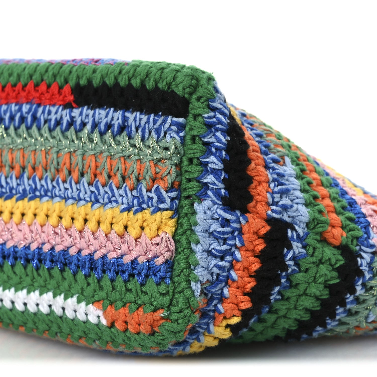 Miu Miu Fabric Crochet Pouch Multicolor 10 of 10