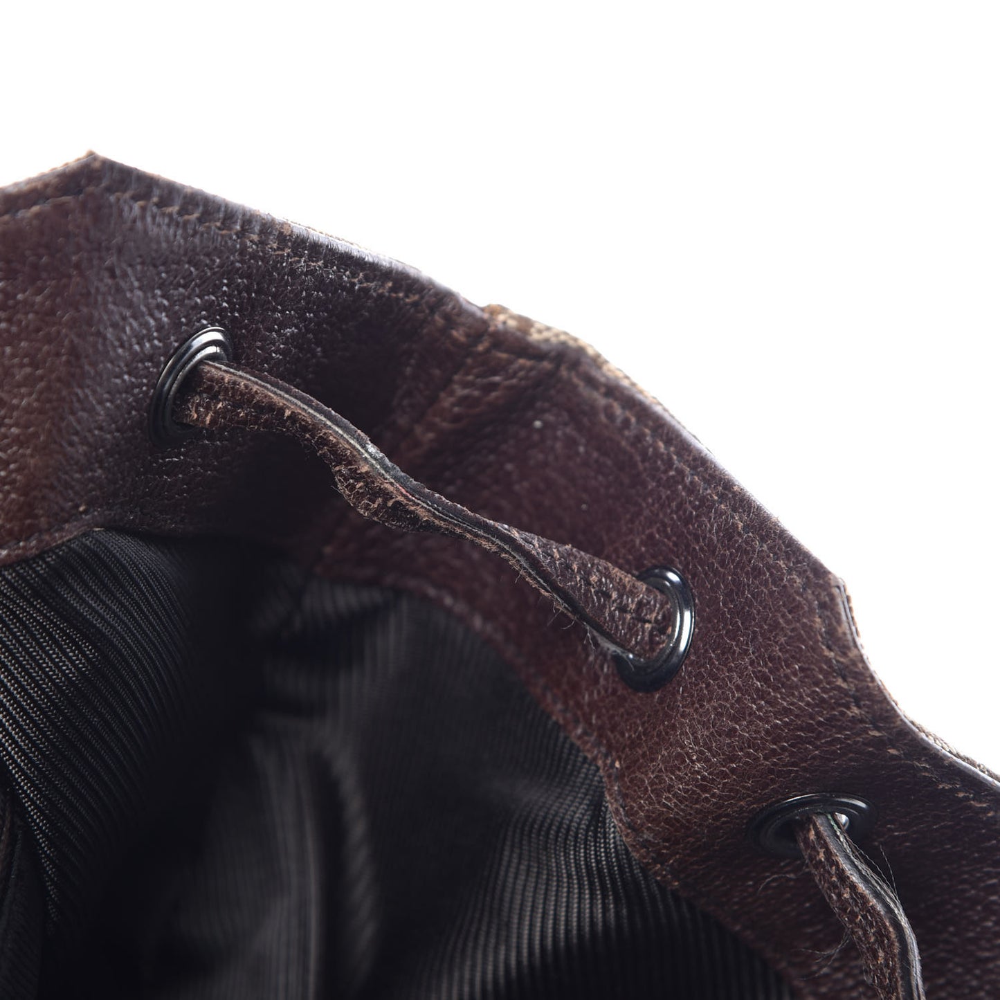 Monogram Backpack Dark Brown