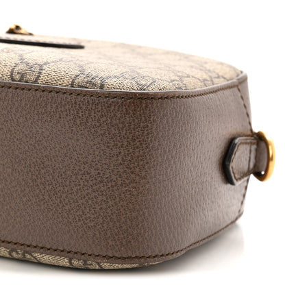 Gucci GG Supreme Monogram Web Neo Vintage Shoulder Bag Beige New Acero Crop 10 of 11