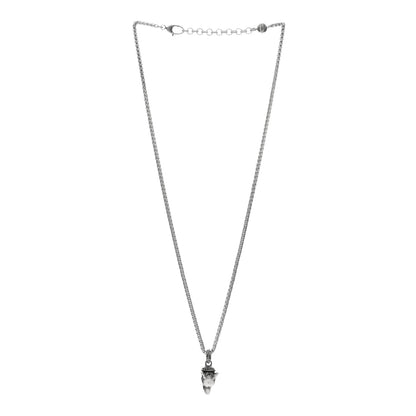 Gucci Sterling Silver Anger Forest Wolf Head Necklace 2 of 5