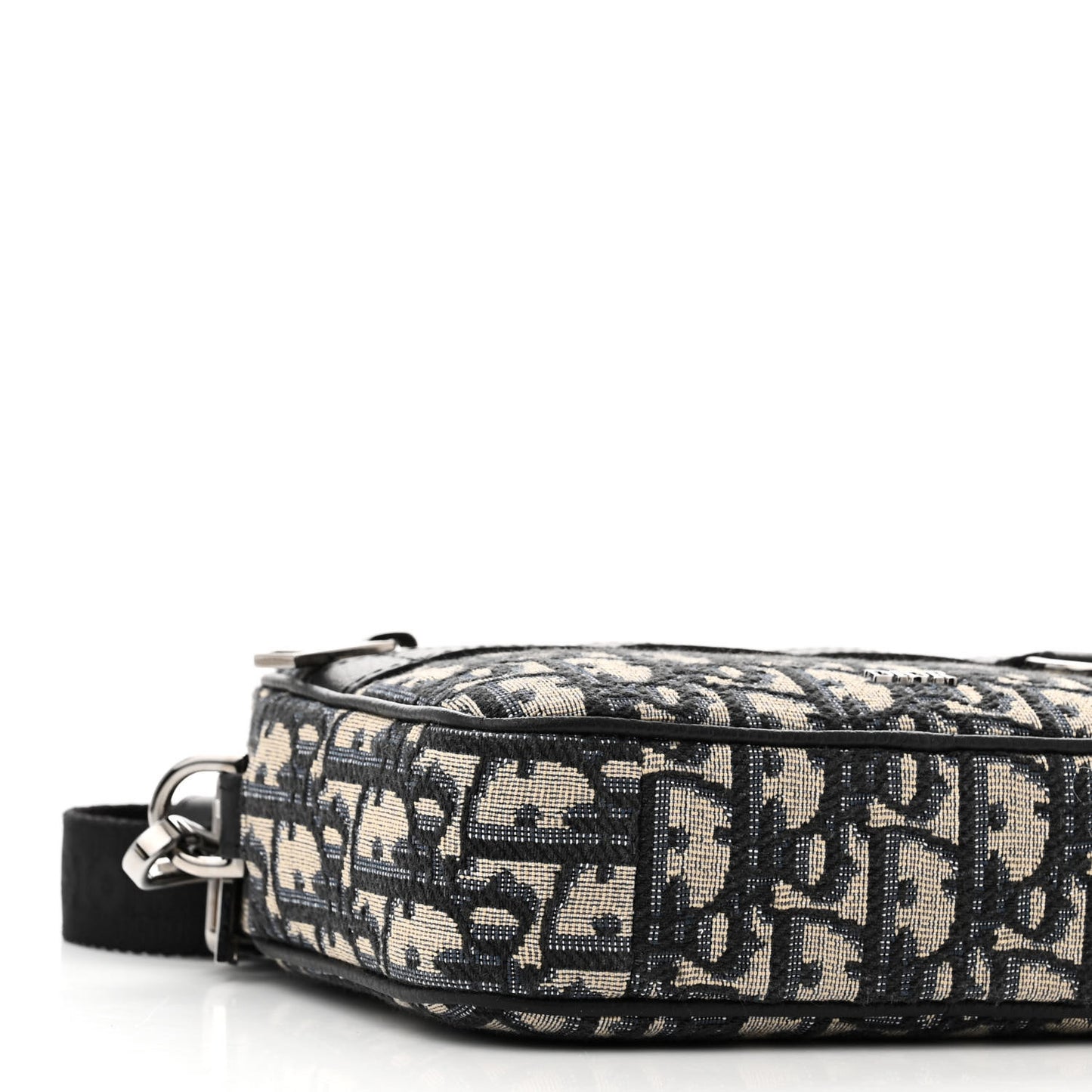 HOMME Oblique Mini Safari Messenger Navy Blue
