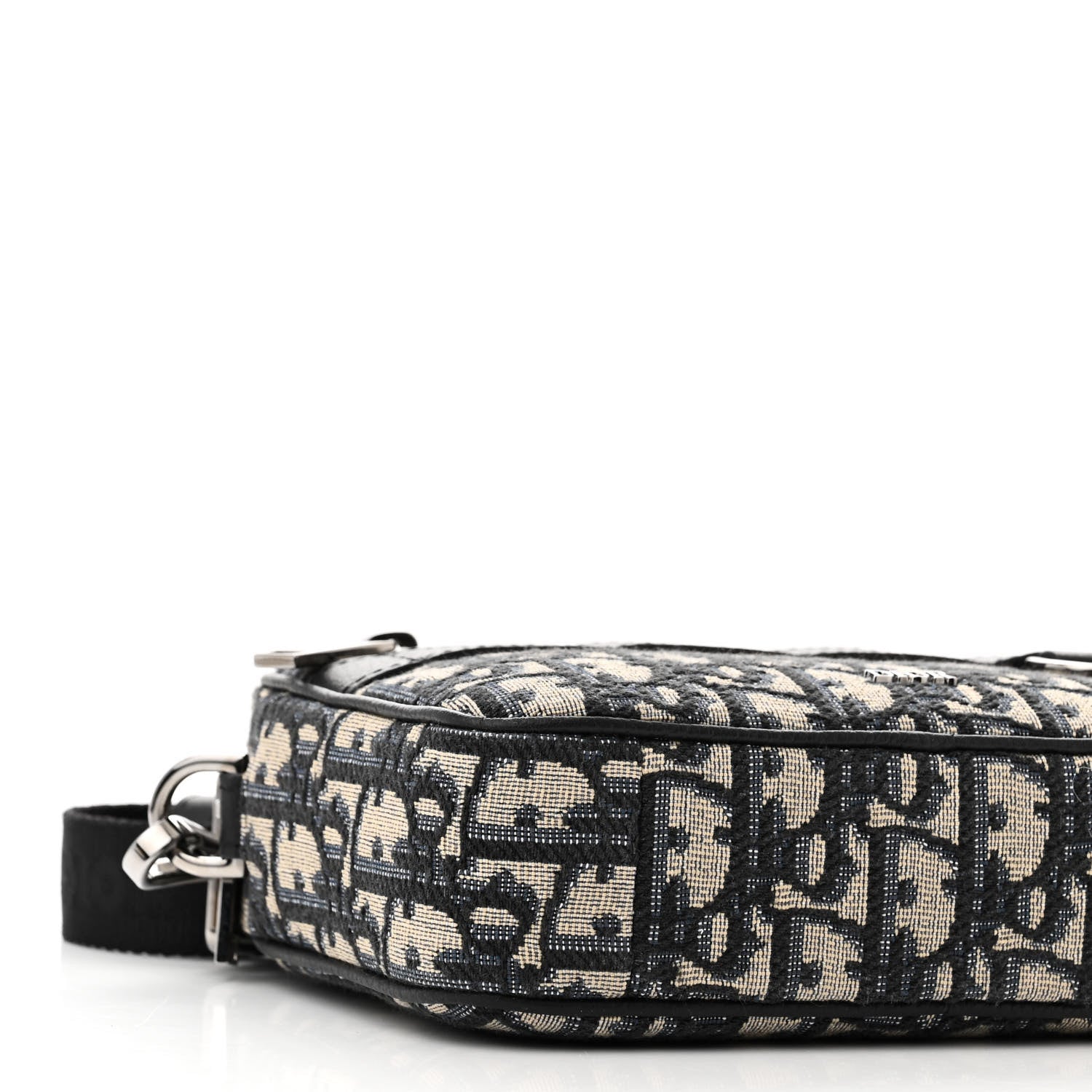 Christian Dior HOMME Oblique Mini Safari Messenger Navy Blue 9 of 10