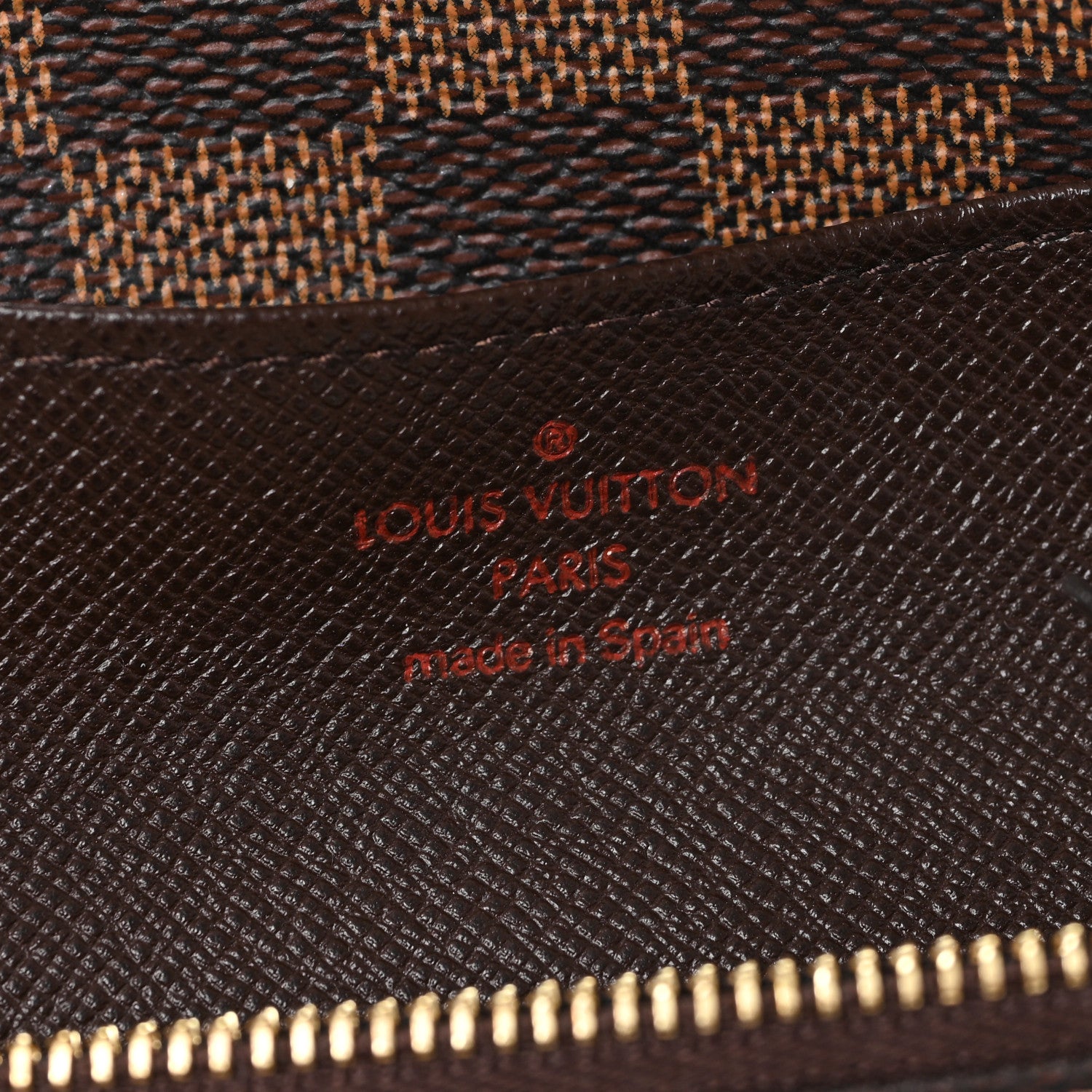 Louis Vuitton Damier Ebene Emilie Wallet 6 of 6