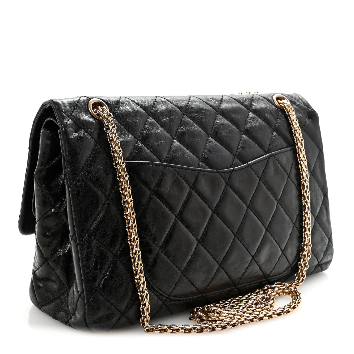 Chanel Aged Calfskin Quilted 2.55 Reissue 227 Flap Black 3 of 10
