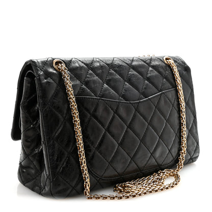 Chanel Aged Calfskin Quilted 2.55 Reissue 227 Flap Black 3 of 10