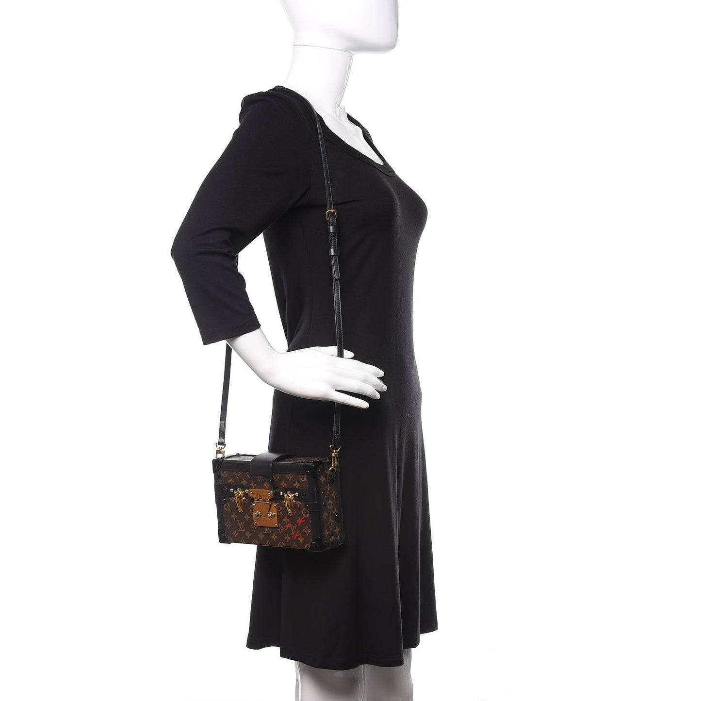 Monogram Petite Malle Black