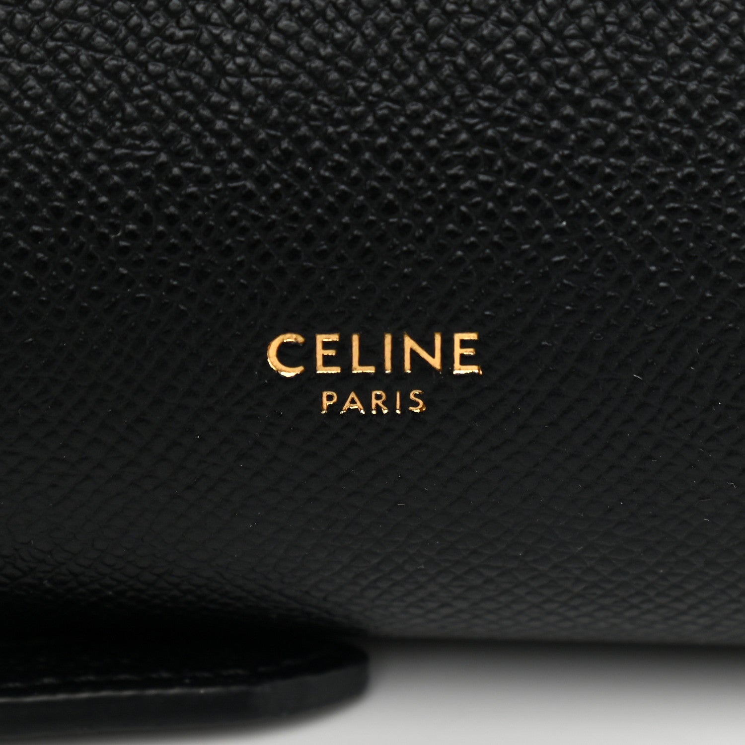 Celine Grained Calfskin Micro Belt Bag Black 5 of 9
