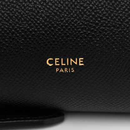 Celine Grained Calfskin Micro Belt Bag Black 5 of 9
