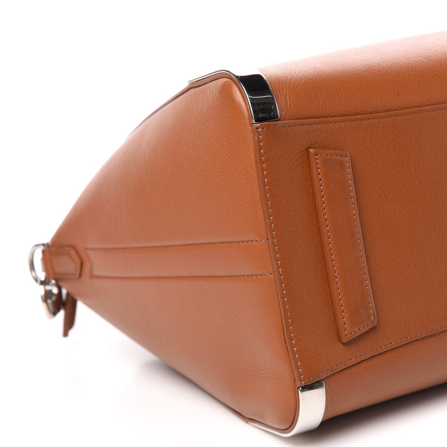 Givenchy Calfskin Metal Corners Medium Antigona Brown 7 of 16