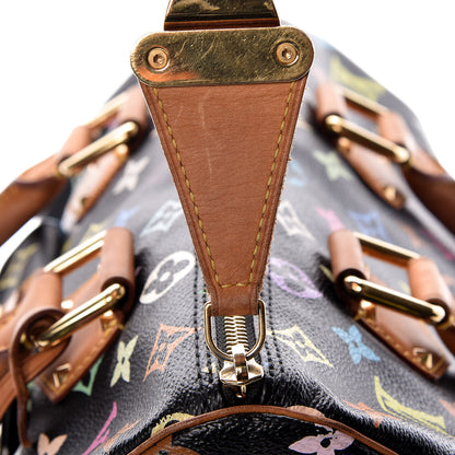 Louis Vuitton Monogram Multicolor Speedy 30 Black 10 of 25
