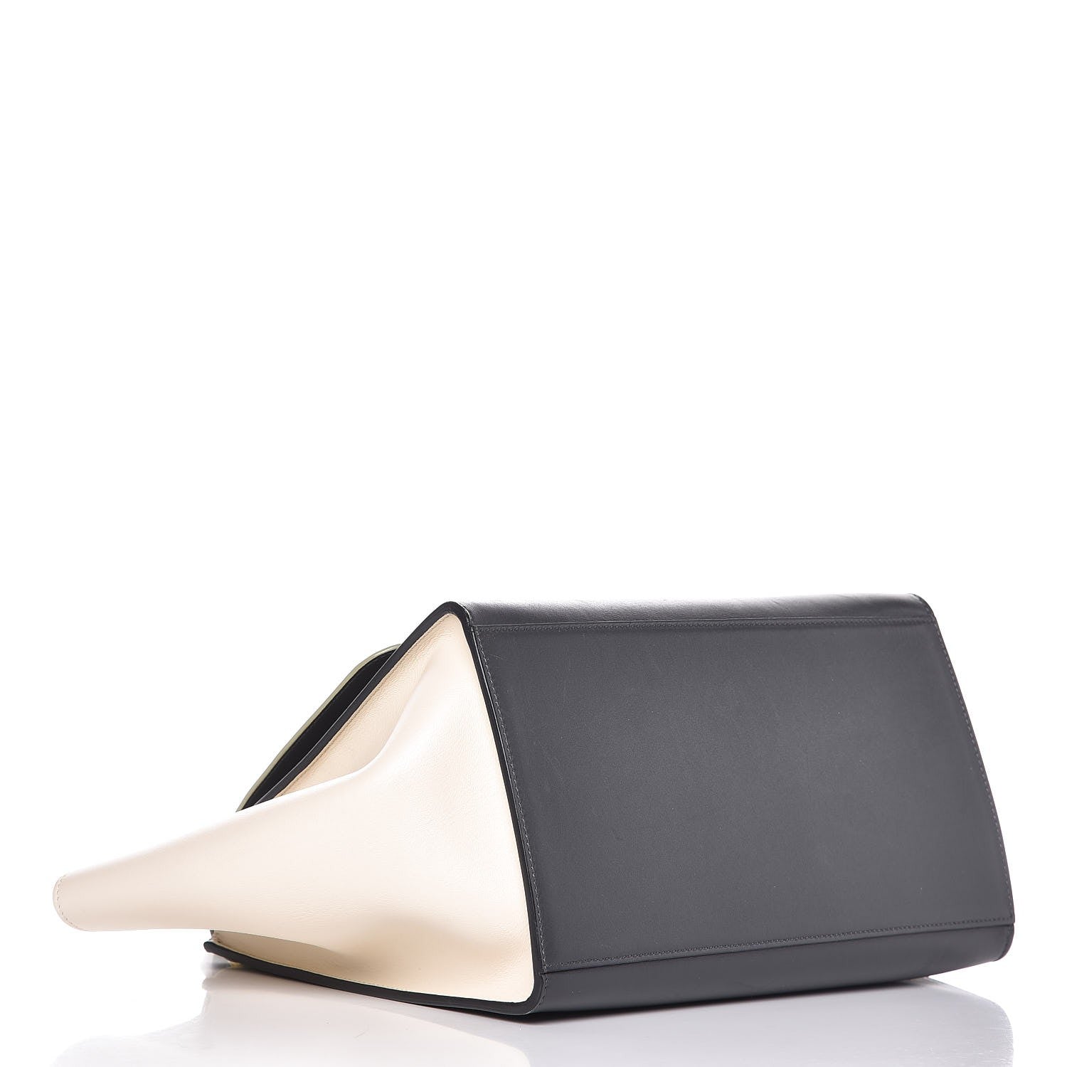 Celine Smooth Calfskin Medium Tri-Color Trapeze Pistachio 5 of 11