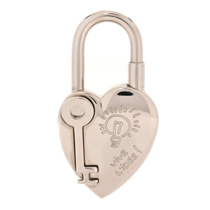Hermes Palladium Annee De La Fantaisie Heart Cadena Lock 1 of 4