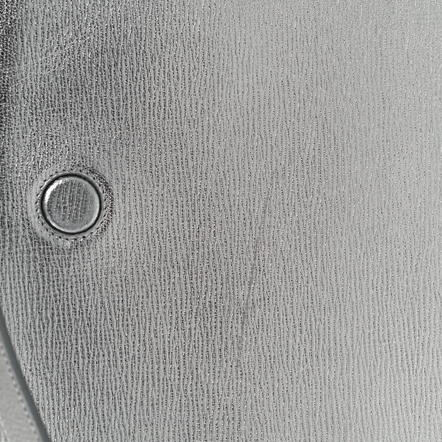 Christian Dior Metallic Goatskin Medium Diorever Flap Silver 16 of 16