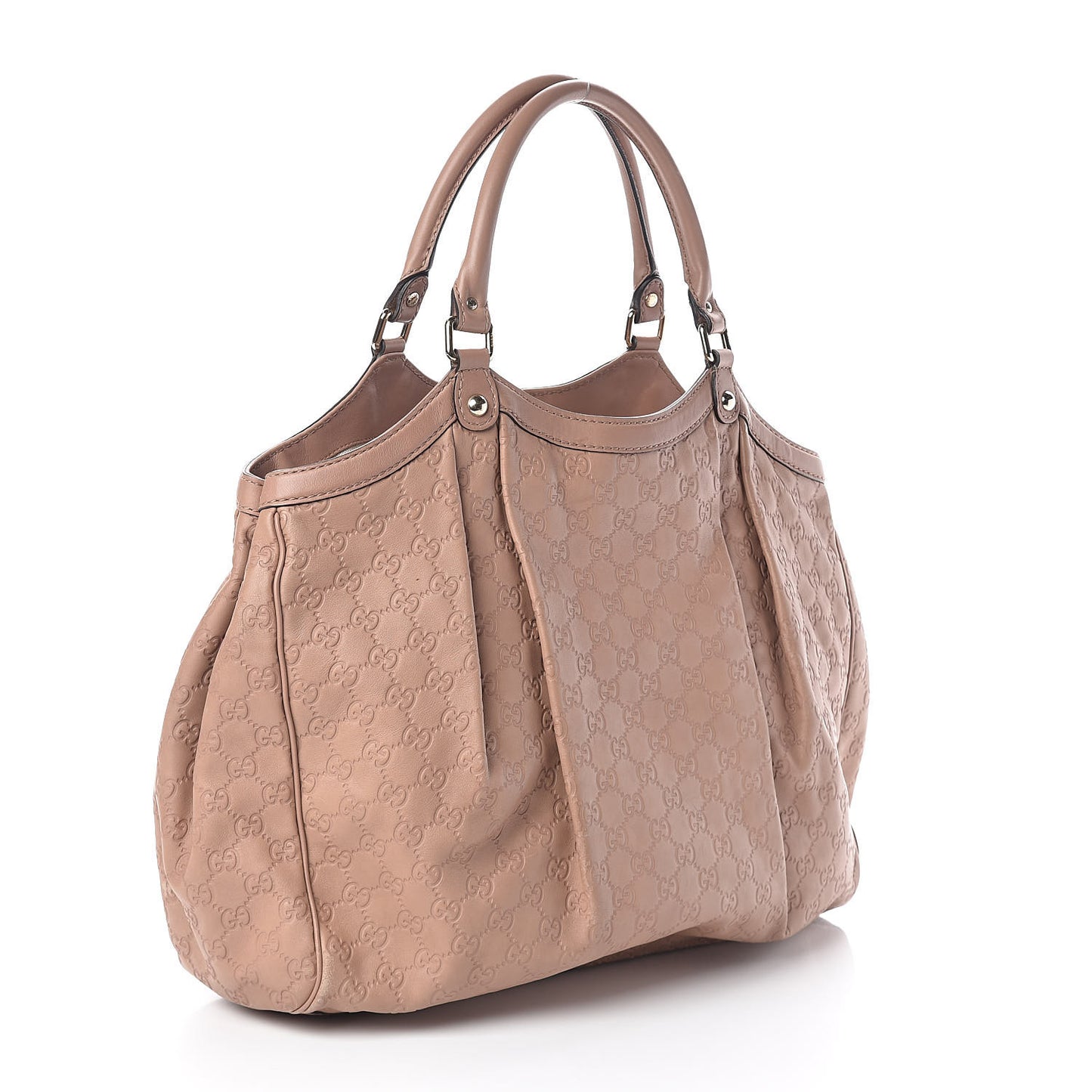 Guccissima Large Sukey Tote Winter Rose